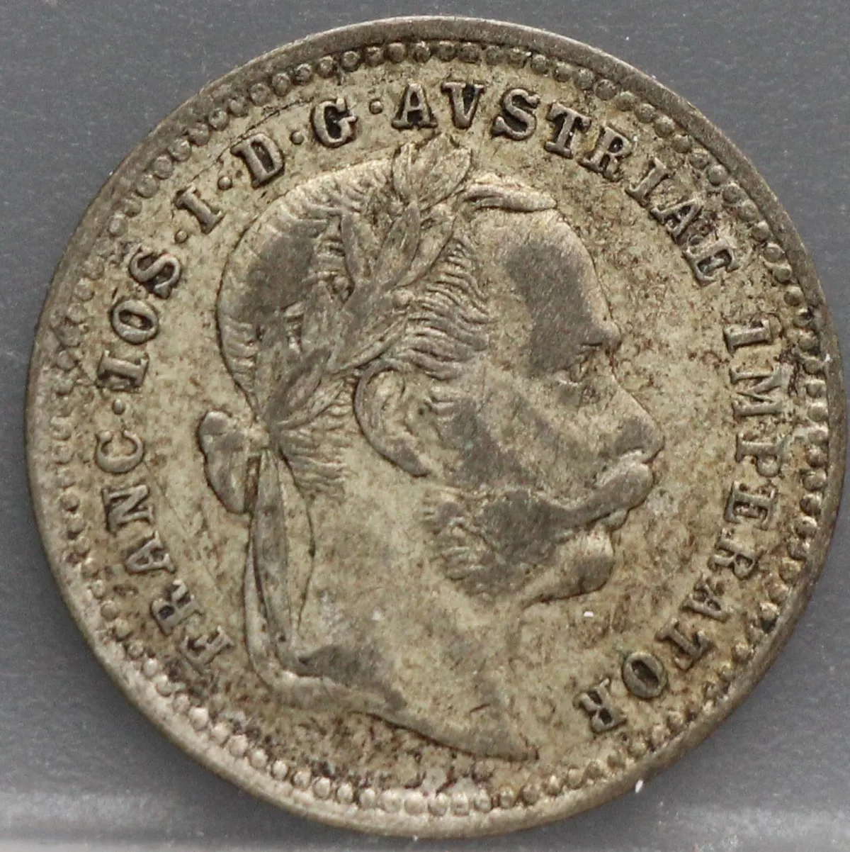 10 Kreuzer 1872 Oostenrijk Zilver voorzijde