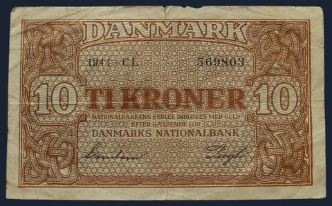 10 Kroner 1944 Denemarken