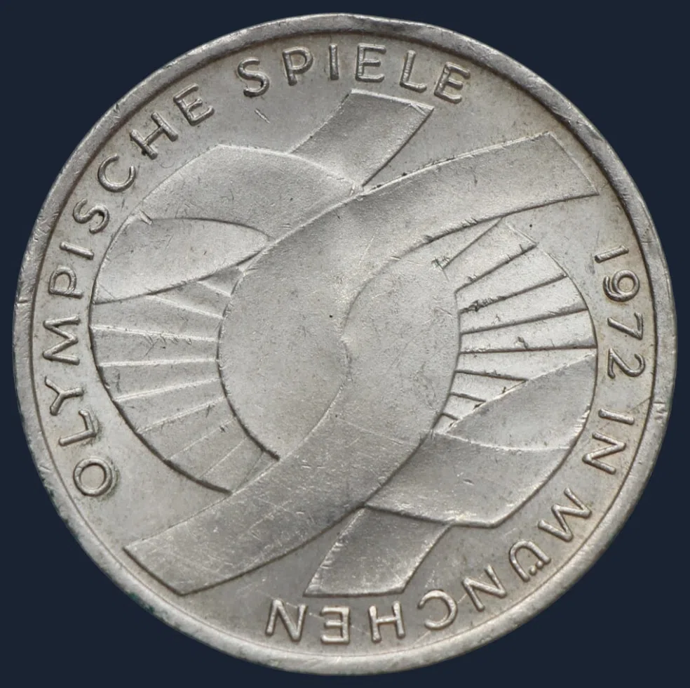 10 Mark 1972 (J) Duitsland - Olympische Spelen München