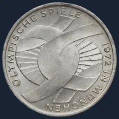 10 Mark 1972 (J) Duitsland - Olympische Spelen München