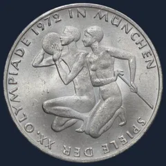 10 Mark 1972 (J) Duitsland - Olympische Zomerspelen München