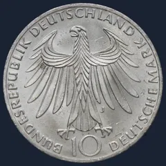 10 Mark 1972 (J) Duitsland - Olympische Zomerspelen München
