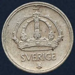 10 Öre 1950 Zweden Zilver