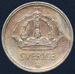 10 Öre 1950 Zweden Zilver