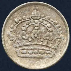 10 Öre 1953 Zweden Zilver