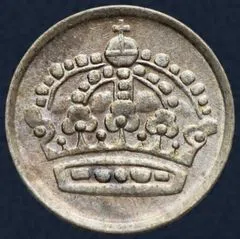 10 Öre 1953 Zweden Zilver