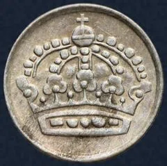 10 Öre 1953 Zweden Zilver