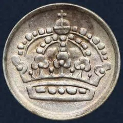 10 Öre 1960 Zweden Zilver