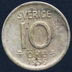 10 Öre 1963 Zweden