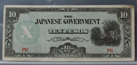 10 Pesos 1942 — Filipijnen, The Japanese Government