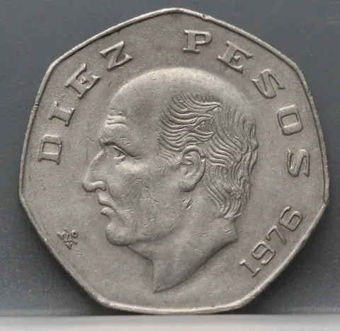 10 Pesos 1976 Mexico