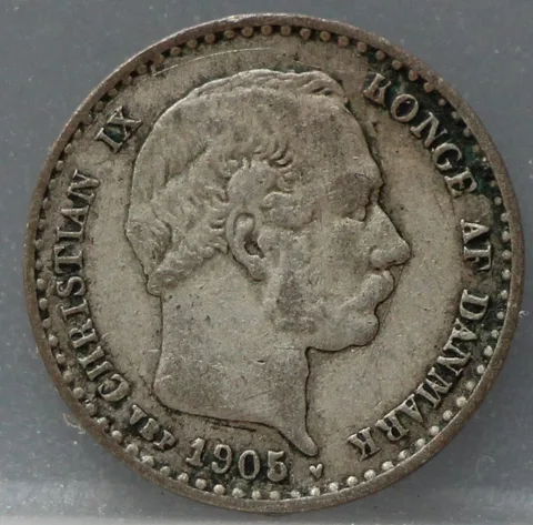 10 Öre 1905 Denemarken — Zilver