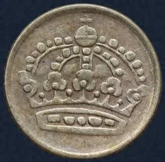 10 Öre 1916 Zweden Zilver
