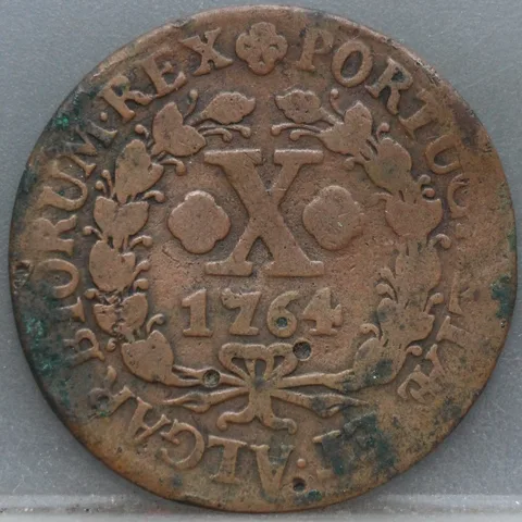 10 Reis 1764 Portugal — Koper