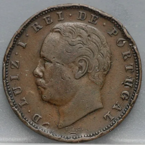 10 Reis 1883 Portugal
