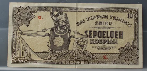 10 Roepiah 1944 — Nederlands-Indië, Japanse bezetting