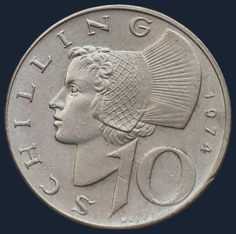 10 Schilling 1974 Oostenrijk
