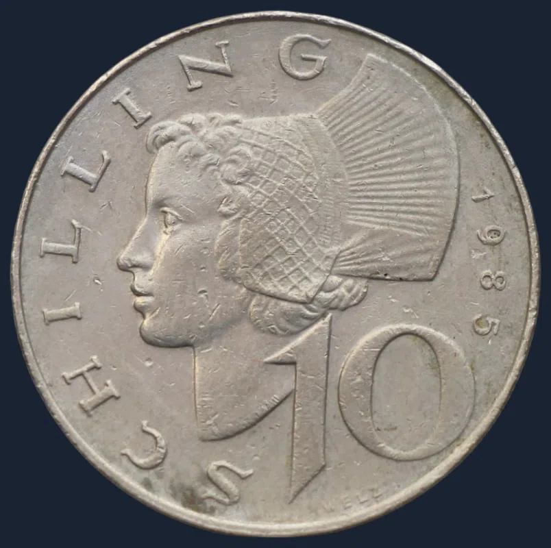 10 Schilling 1985 Oostenrijk