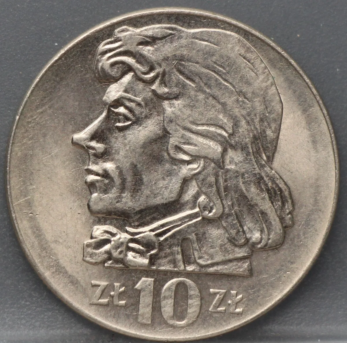 10 Zlotych 1971 Polen — Cupronikkel voorzijde