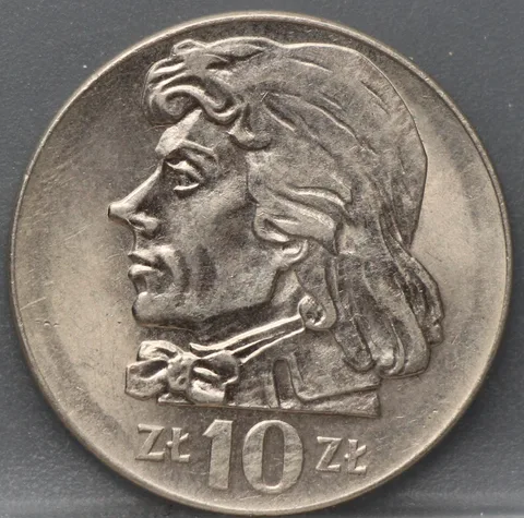 10 Zlotych 1971 Polen — Cupronikkel
