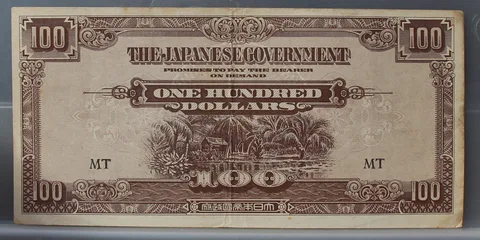 100 Dollars 1944 — Malaya, Japanse Regering