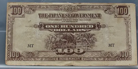 100 Dollars Malaya – The Japanese Government