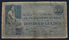 100 Gulden 1921 Grietje Seel NVMH 116-3b