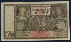 100 Gulden 1930 Vrouwenkop - NVMH 117-1