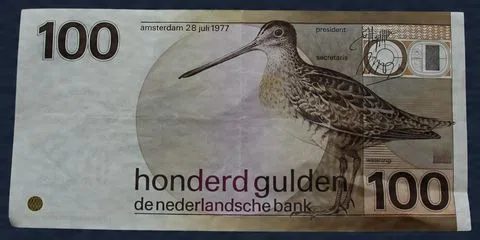 100 Gulden 1977 Snip - NVMH 123-1