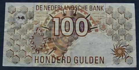 100 Gulden 1992 Steenuil - NVMH 124-1b
