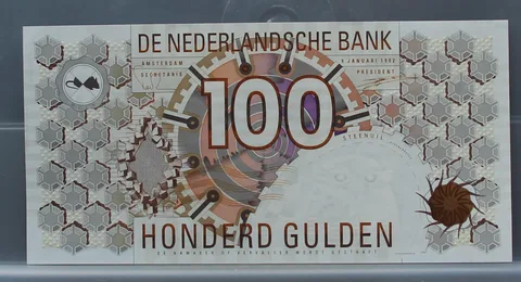 100 Gulden 1992 — Steenuil NVMH 124-1B