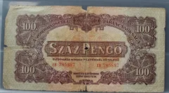 100 Pengö 1944 Hongarije voorzijde