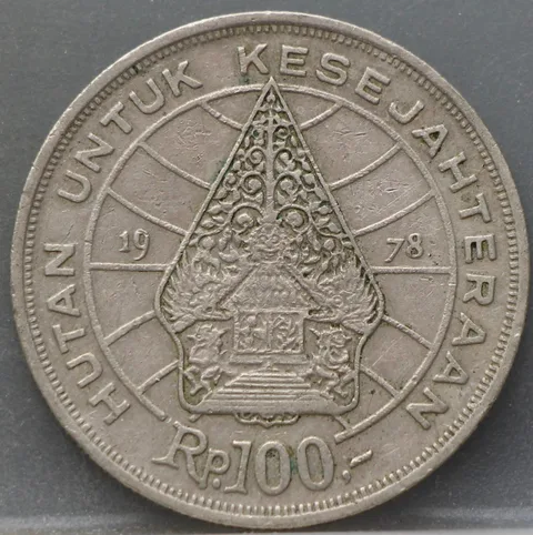 100 Rupiah 1978 Indonesië — Cupronikkel