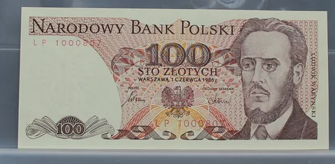 100 Zlotych 1986 Polen