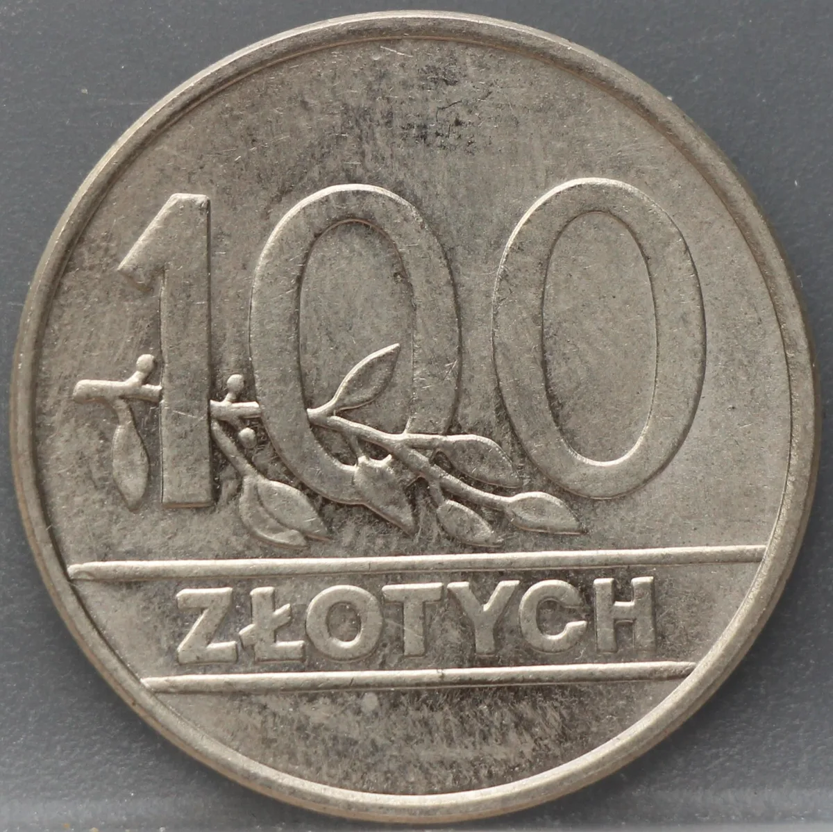 100 Zlotych 1990 Polen — Cupronikkel voorzijde