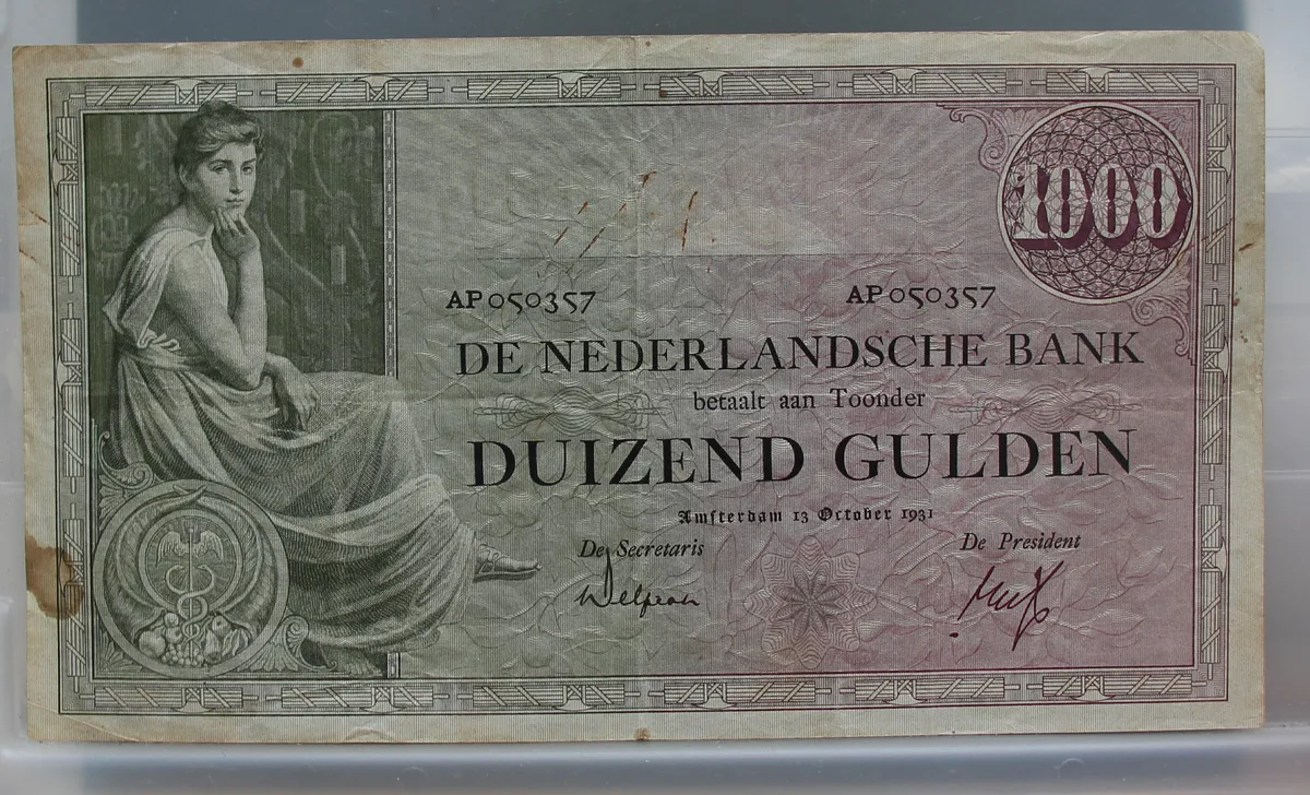 1000 Gulden 1926 — Grietje Seel (NVMH 152-2) voorzijde