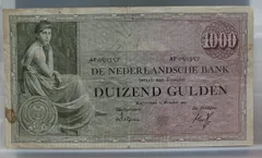 1000 Gulden 1926 — Grietje Seel (NVMH 152-2) voorzijde