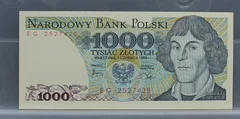 1000 Zlotych 1982 Polen voorzijde