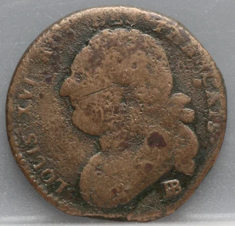 12 Deniers 1792 (BB) Frankrijk — Brons