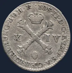14 liard 1789 Oostenrijkse Nederlanden