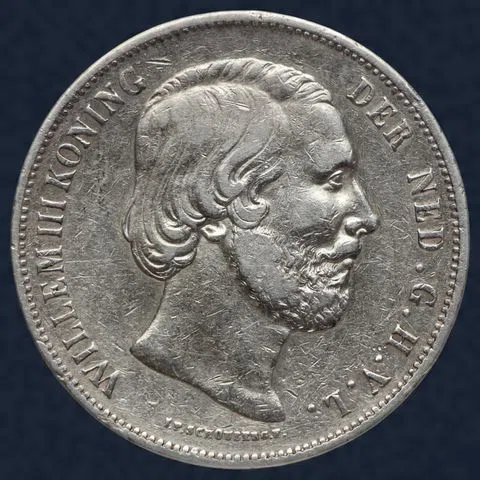 2 1/2 Gulden 1861 Willem III