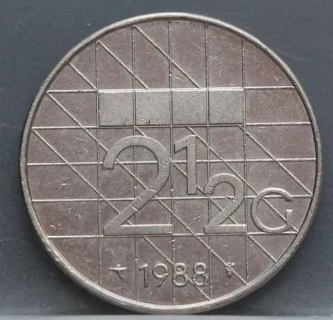 2 1/2 Gulden 1988