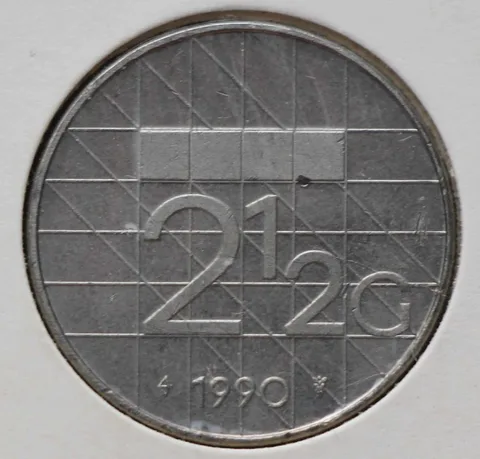 2 1/2 gulden 1990