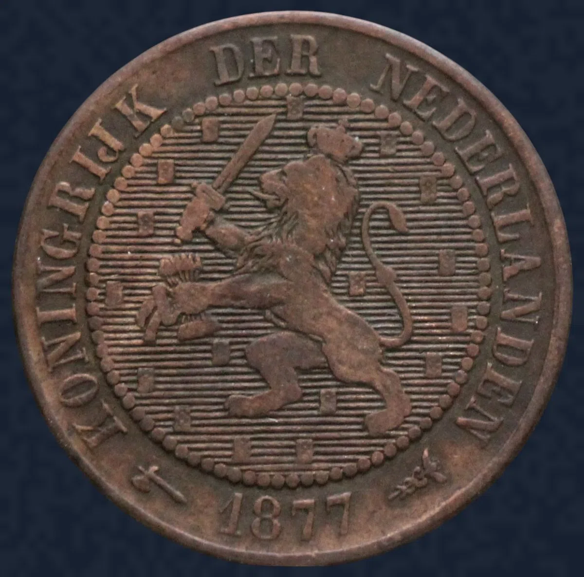 2½ Cent 1877 Willem III Utrecht