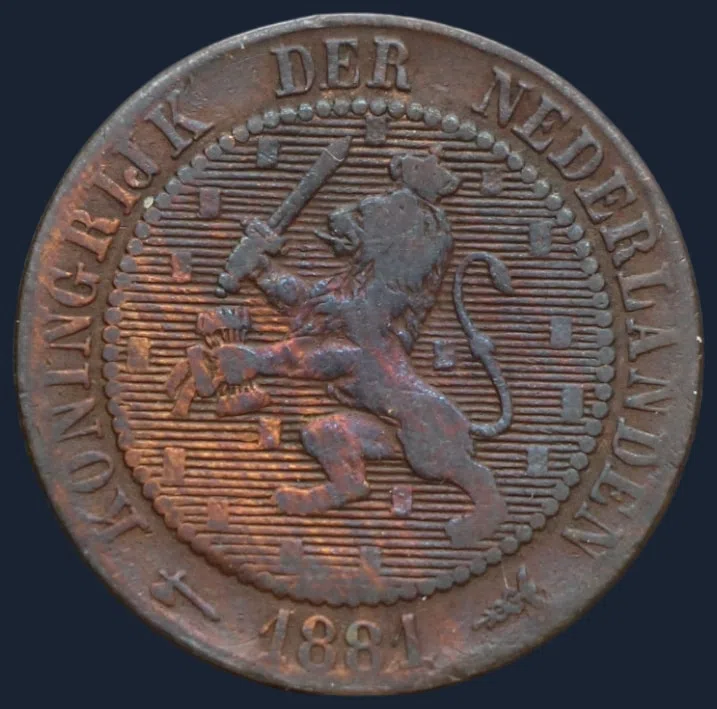 2½ Cent 1881 Willem III
