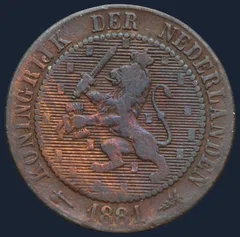 2½ Cent 1881 Willem III