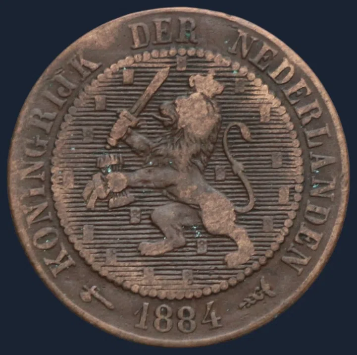 2½ Cent 1884