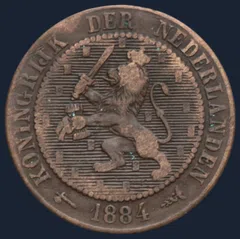 2½ Cent 1884