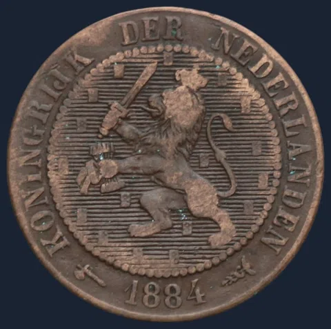 2½ Cent 1884