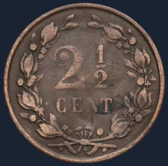 2½ Cent 1884